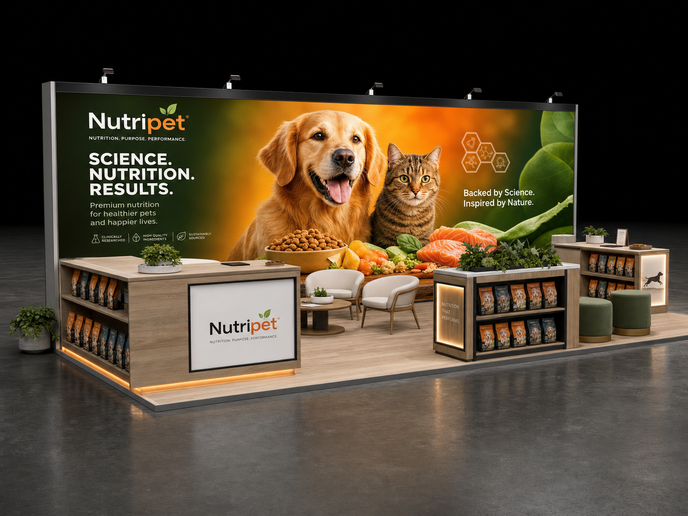 10x30 LED Display Exhibit for RSA Conference in San Francisco - LED exhibit thumbnail