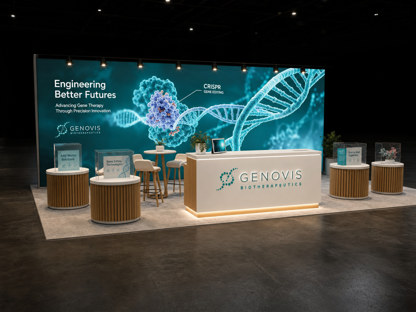 10x20 LED Trade Show Exhibit for JCK in Las Vegas - LED exhibit thumbnail