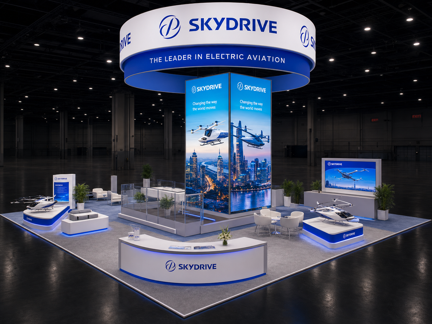 30x30 LED Display Exhibit for MAGIC in Chicago - LED exhibit thumbnail