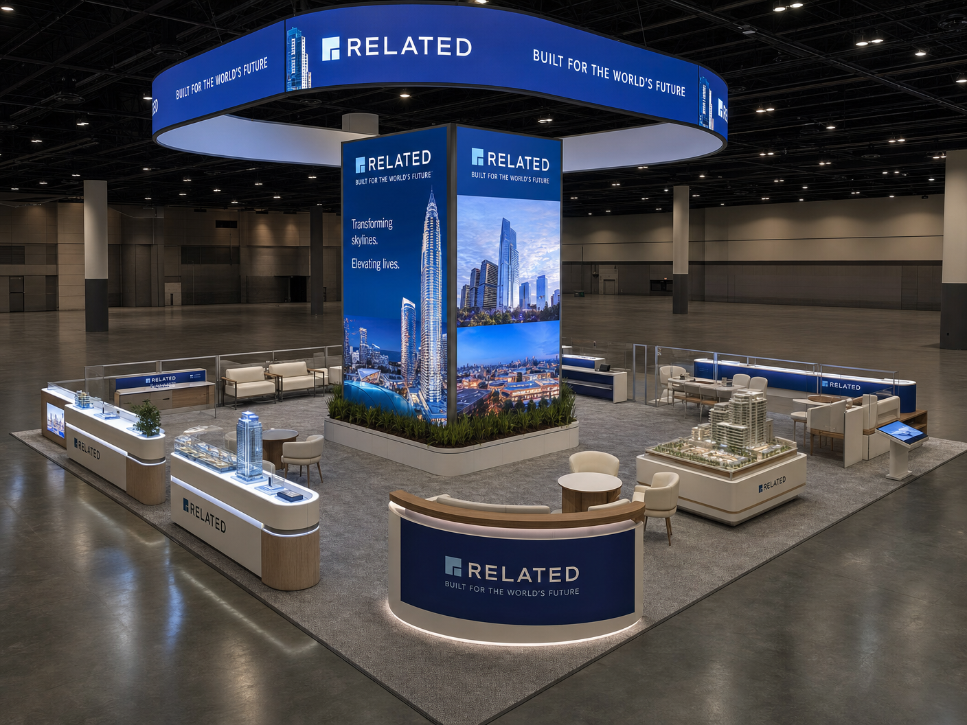 20x30 LED Display Exhibit for CES in Las Vegas - LED exhibit thumbnail