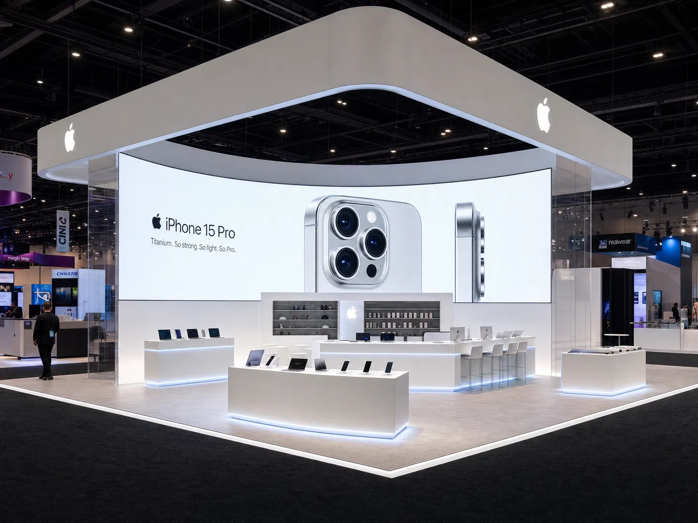 Cloud Computing Conference 30x30 LED Wall Exhibit – Technology Companies - LED exhibit thumbnail