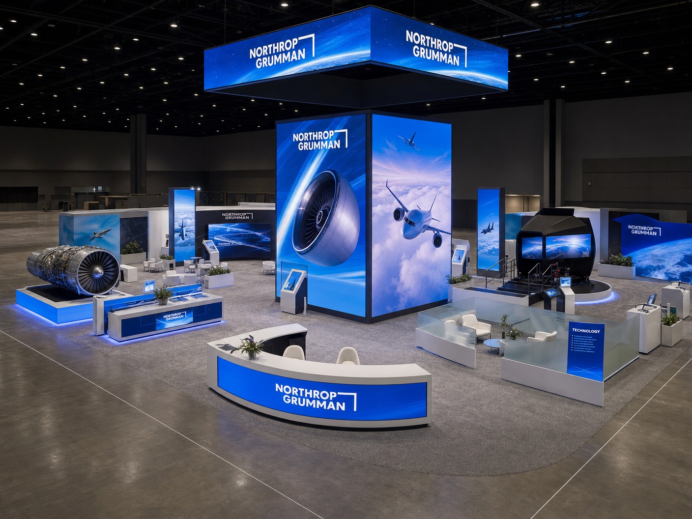 MAGIC 30x40 LED Video Wall Exhibit – Fashion Companies - LED trade show exhibit rental