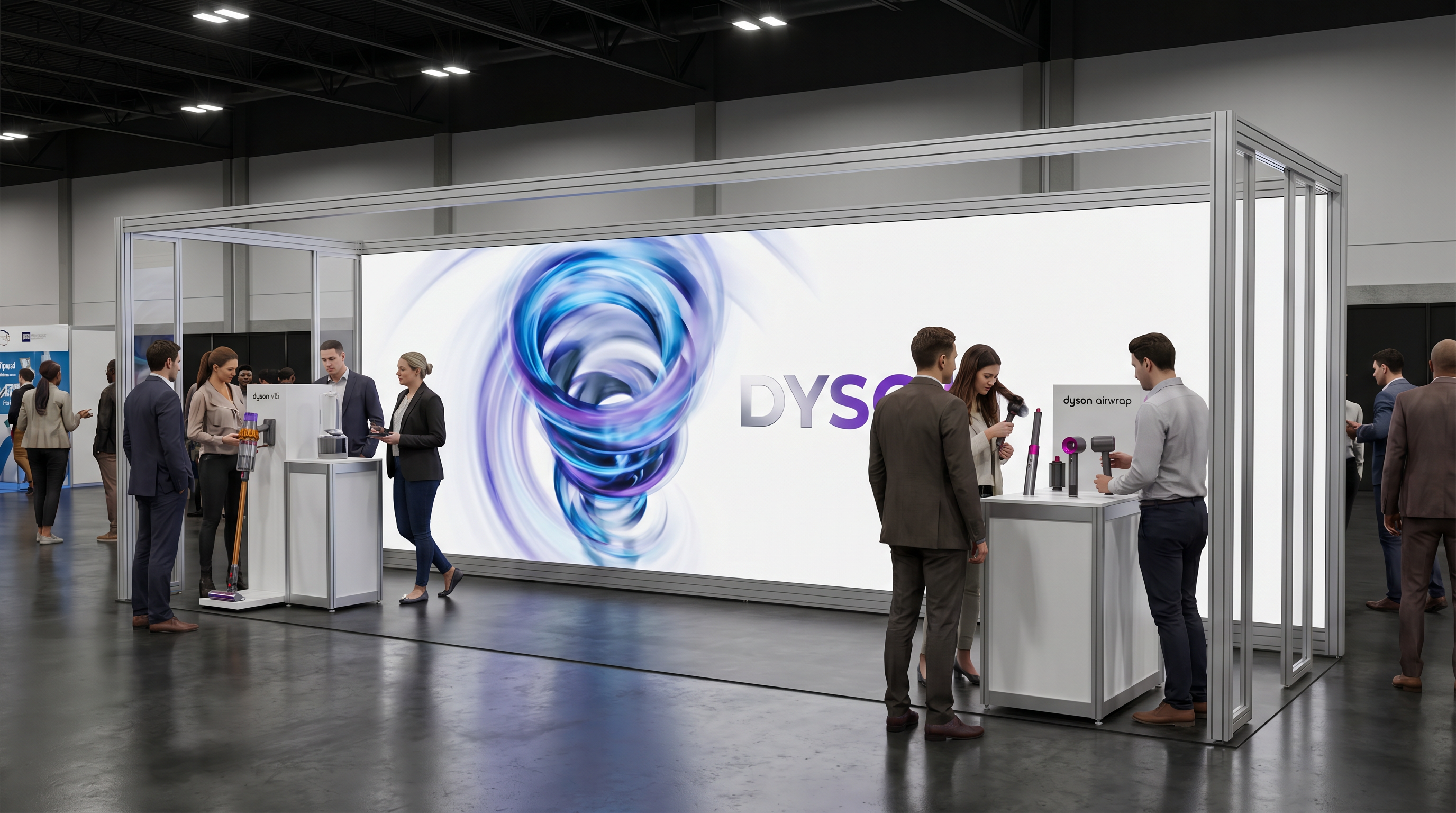 NBAA-BACE 10x30 Immersive LED Exhibit – Technology Companies - LED exhibit thumbnail