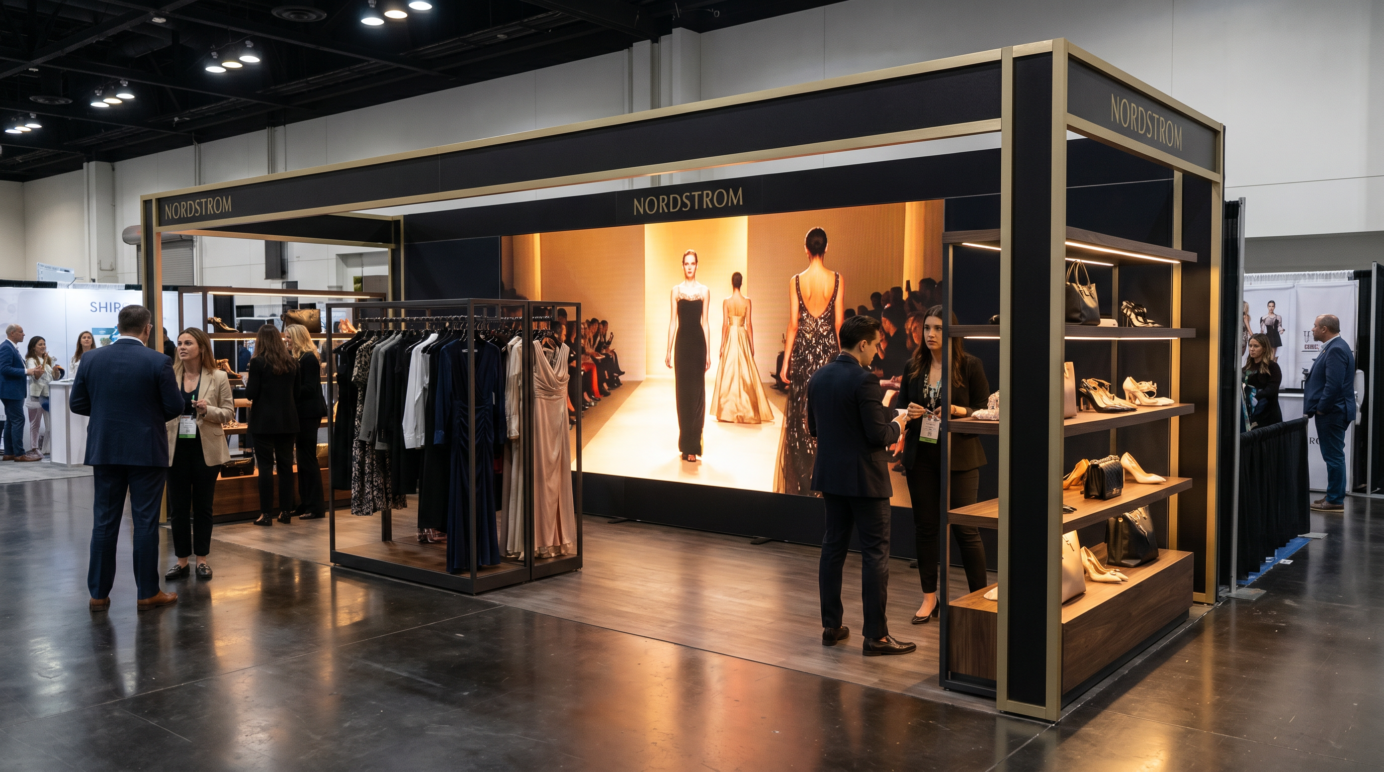 Coverings 10x30 LED Exhibit for Technology Companies - LED exhibit thumbnail