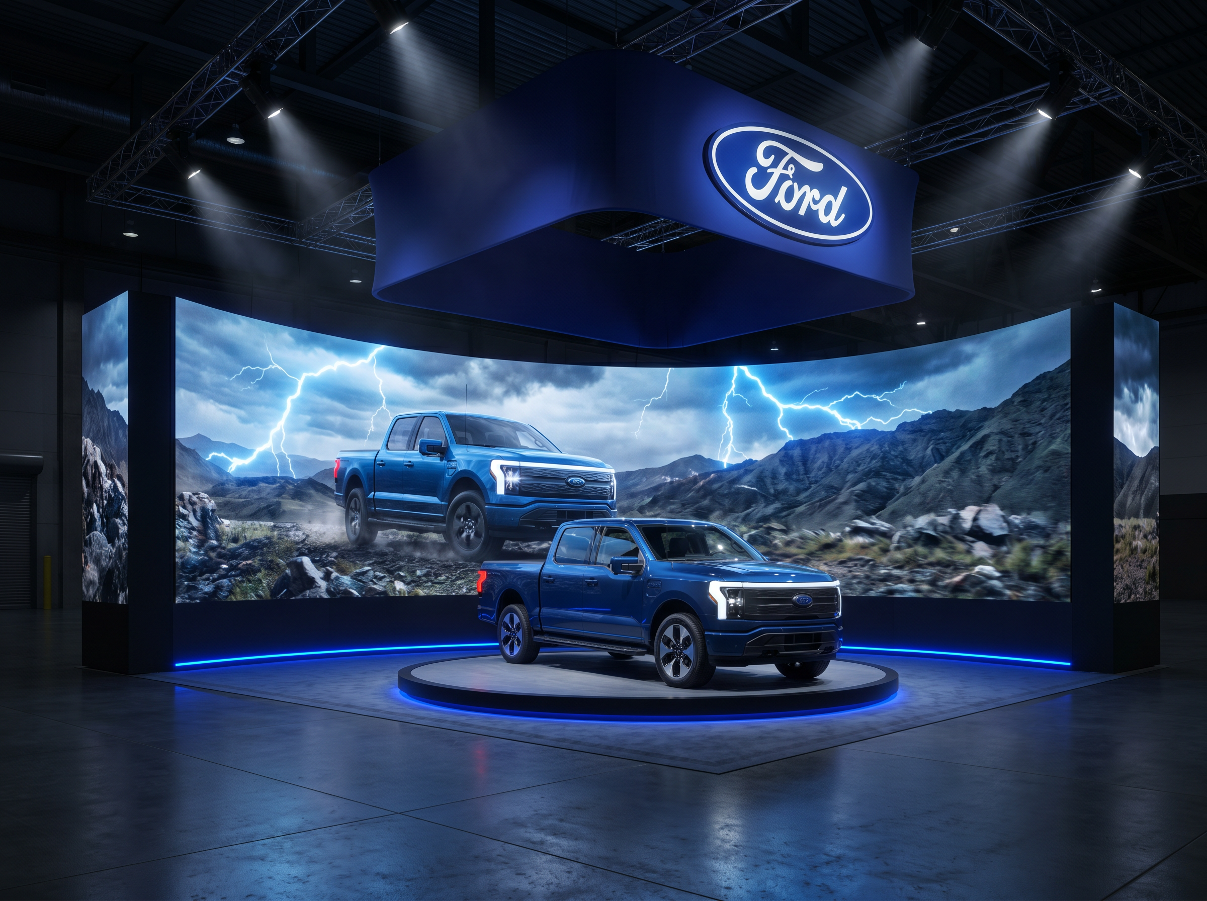 IMTS 20x20 LED Video Wall Exhibit – Automotive Companies - LED exhibit thumbnail
