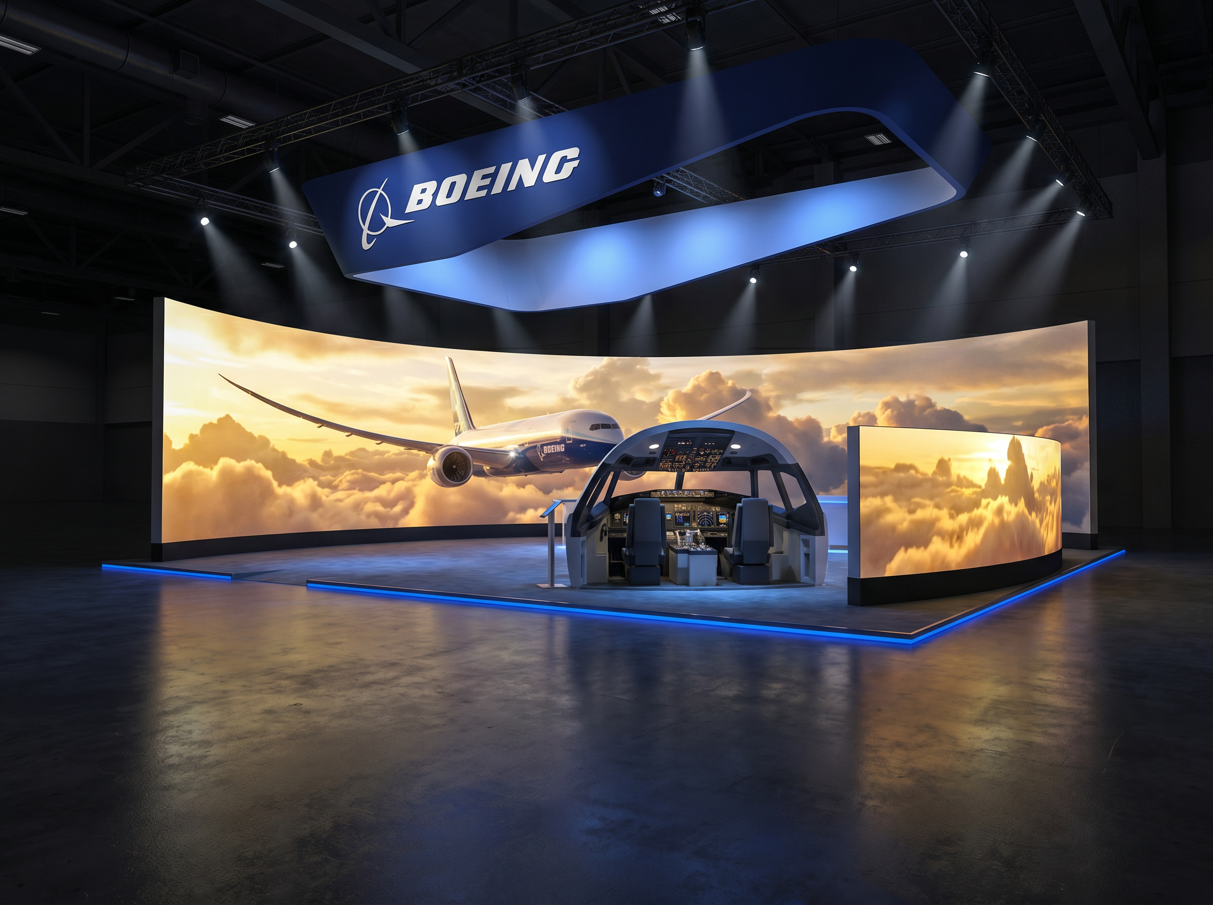 FLIBS 30x40 LED Video Wall Exhibit – Marine Companies - LED exhibit thumbnail